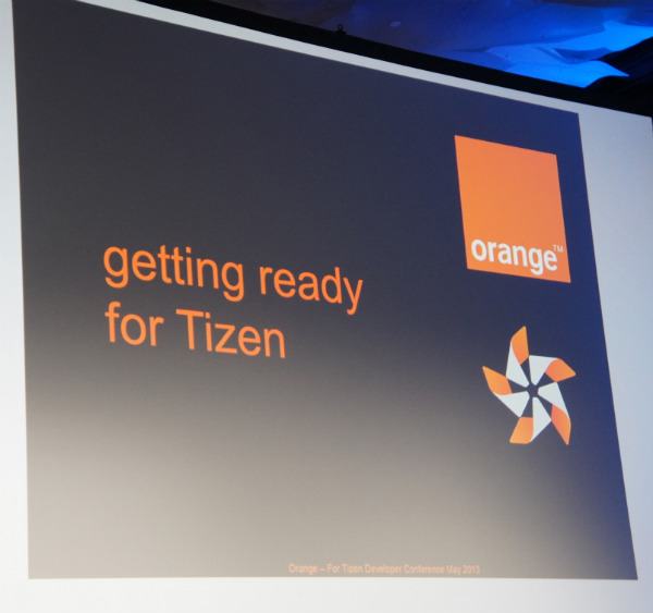 Orange Tizen smartphone